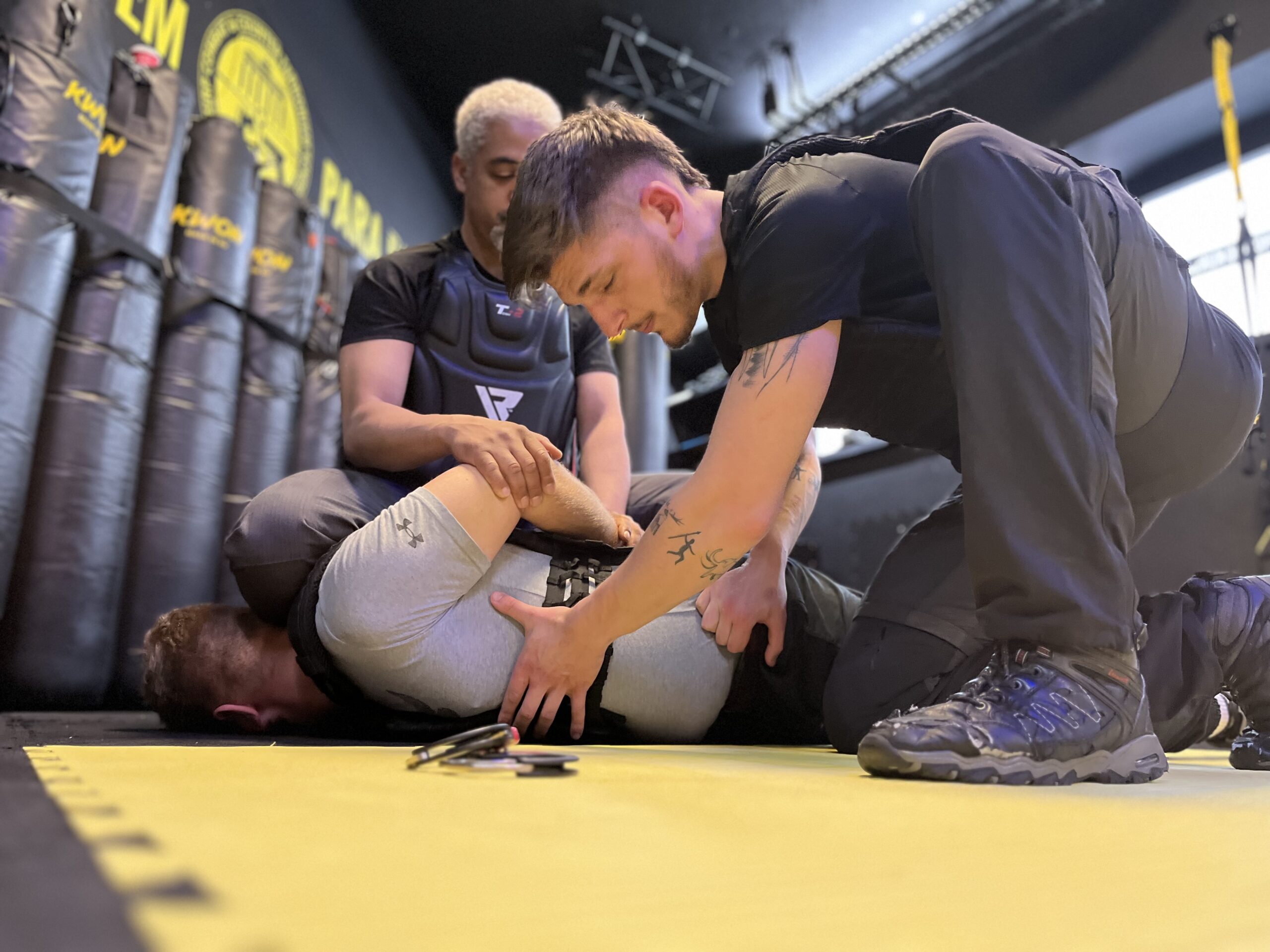 Schie&szlig;training auf dem Stand