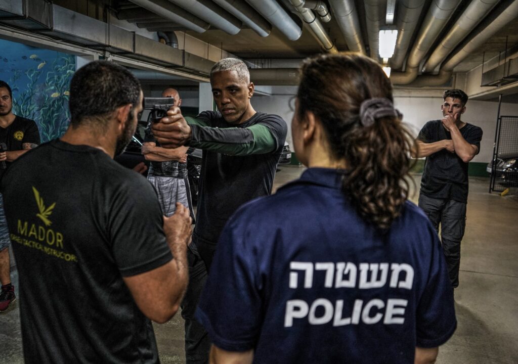 Israelische Gast-Instruktoren beim Law-Enforcement-Training in Berlin